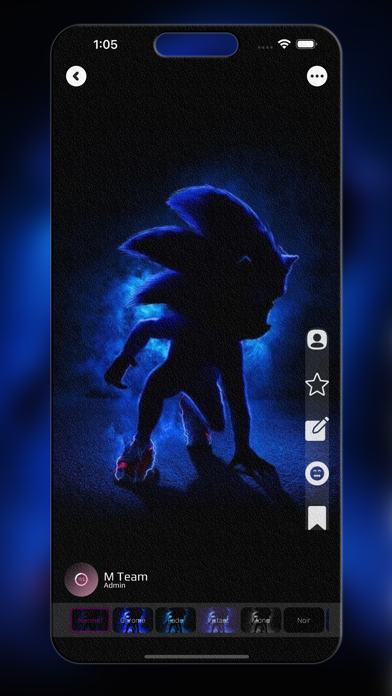 Bleu Hedgehog Wallpapers 4k! Screenshot