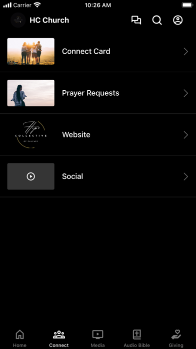 Hope Collective Screenshot