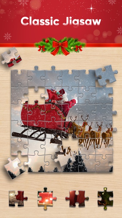 Christmas Game - Jigsaw Puzzle Screenshot
