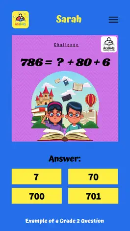 Game screenshot AceKids – Kids Learn Math Quiz mod apk
