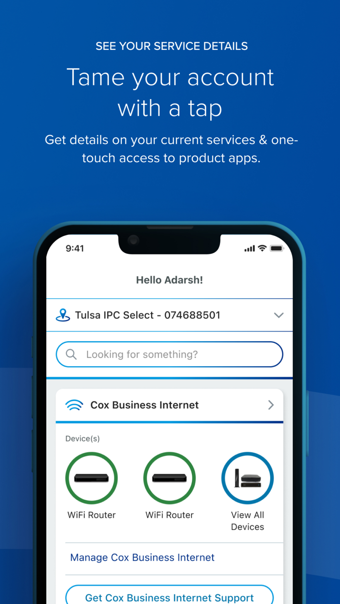 Cox Business MyAccount