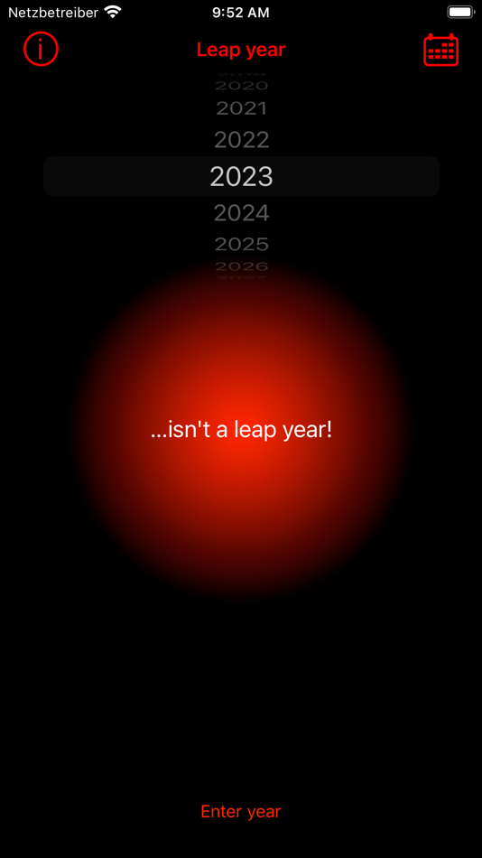 #2. Leap Year Test (iOS) By: Jan-Hendrik von Kuick