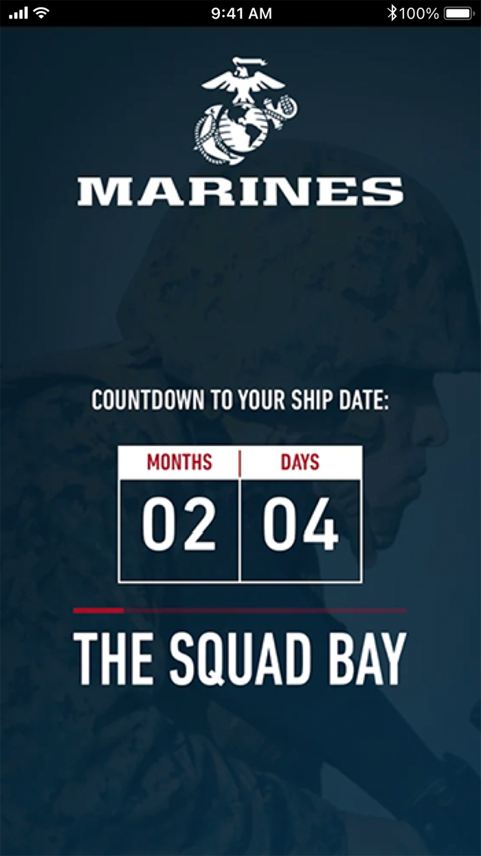 USMC Squad Bay