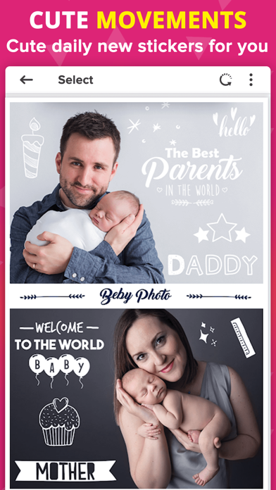 Baby Photo Editor - Baby Story Screenshot