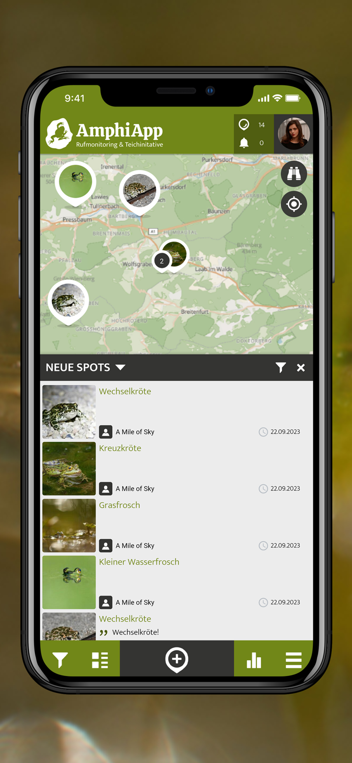 AmphiApp  Citizen Science