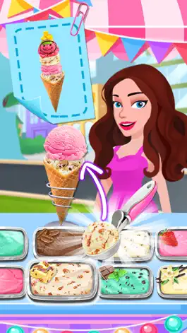 Game screenshot Frozen Ice Cream Shop apk