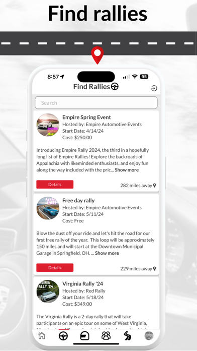 RallyGrid Screenshot