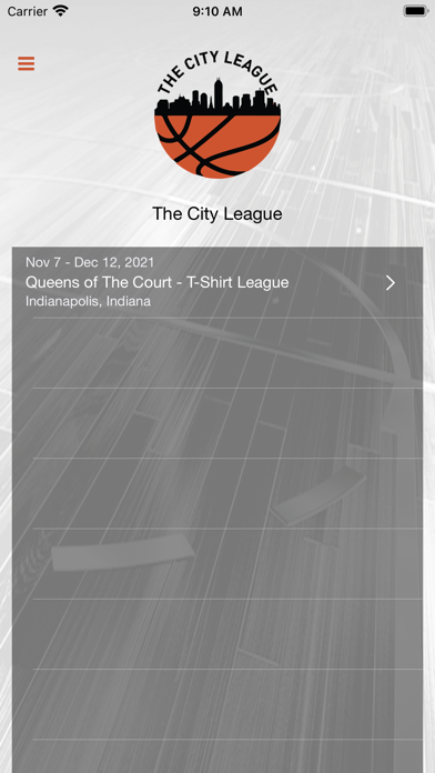 The City League Screenshot