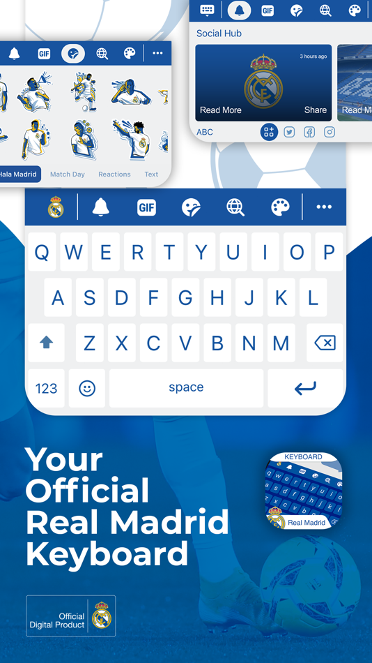 Real Madrid Keyboard - 69.0 - (iOS)