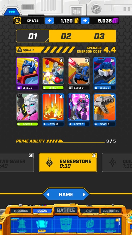 TRANSFORMERS: Tactical Arena screenshot 2