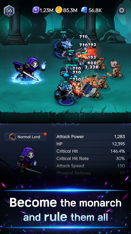#3. Shadow Knights : Idle RPG (iOS) By: CookApps