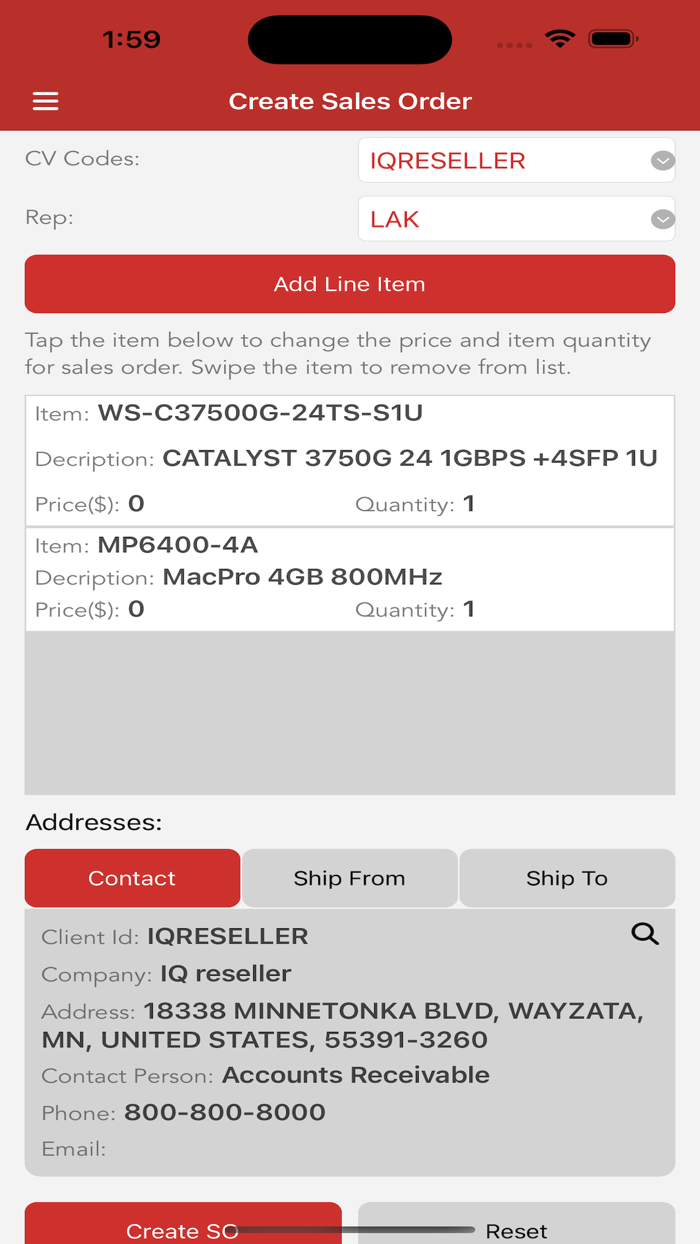 IQ reseller Warehouse II