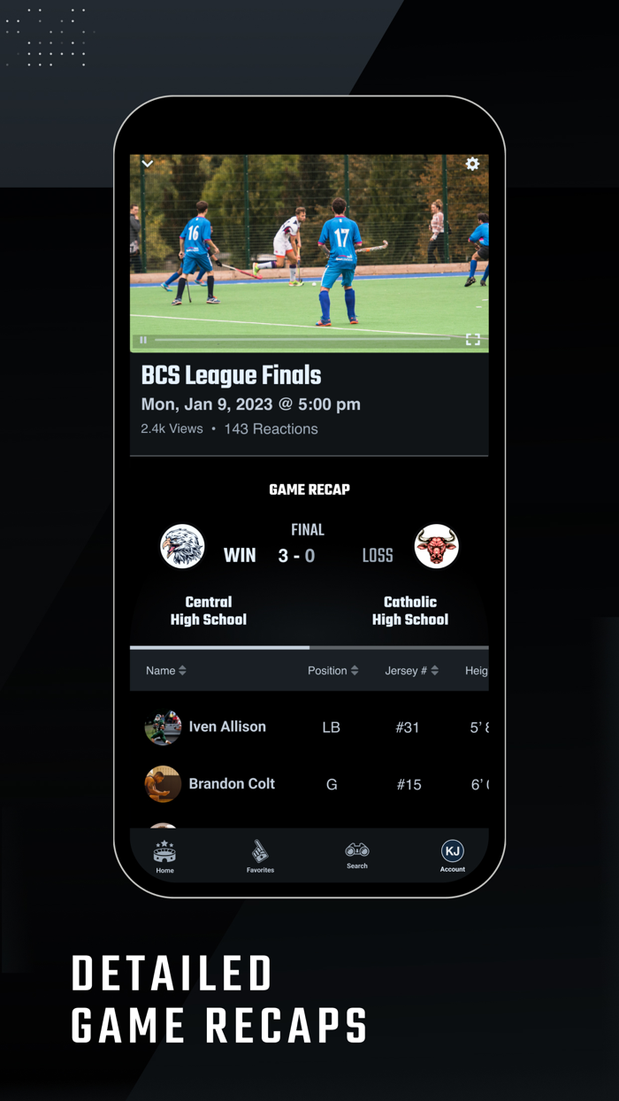 Hudl Fan Find. Watch. Follow.