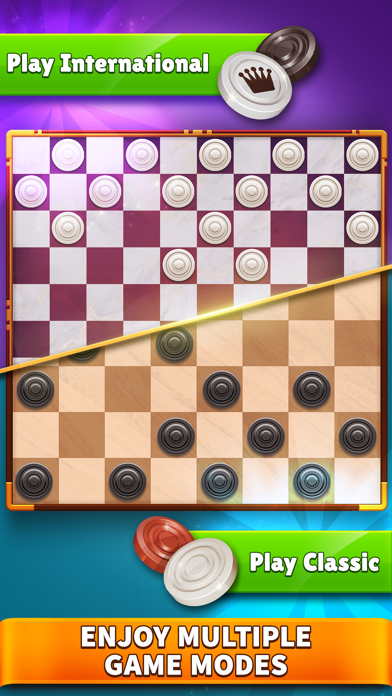 Checkers Clash: Board Game Screenshot