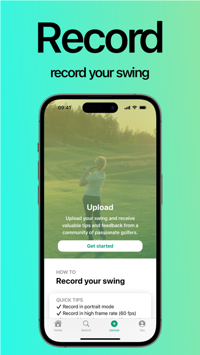 Golfspace - improve your golf Screenshot