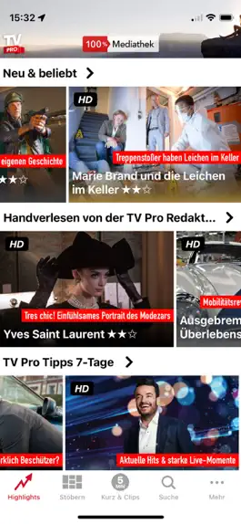 Game screenshot TV Pro Mediathek · mod apk
