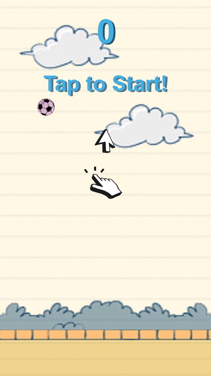 Flying Football Ball