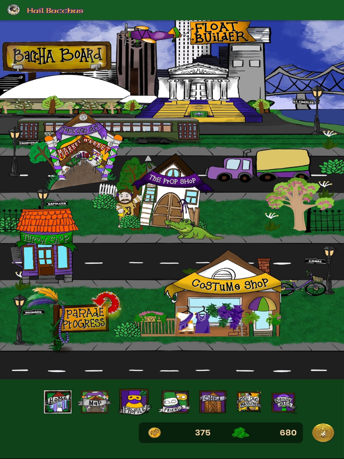 Throw Me Something Bacchus