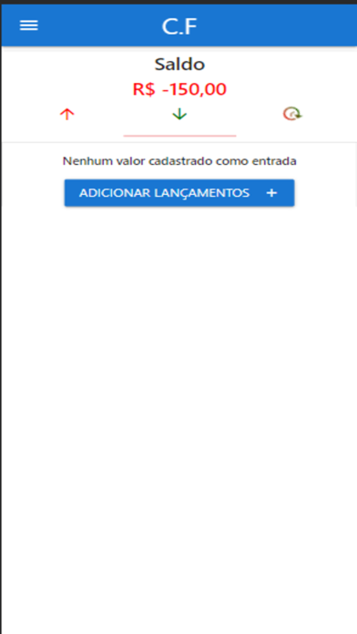 Controle Financeiro Upper Screenshot