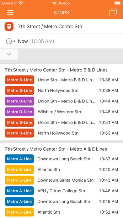 ezRide LA METRO - Transit Screenshot