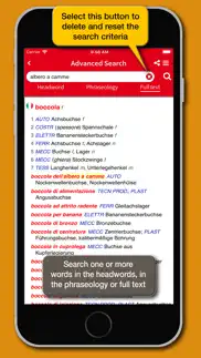 technical dictionary de-it iphone screenshot 4