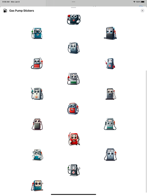 Screenshot #5 pour Gas Pump Stickers