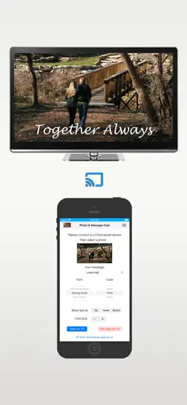 Game screenshot Cast photo and text to TV mod apk