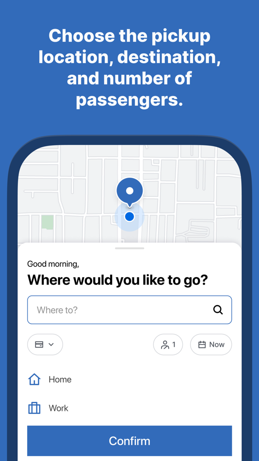 #1. MicroCAT Powered by Via (iOS) Podle: Via Transportation, Inc.