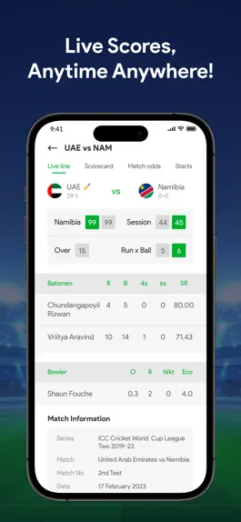 Game screenshot Live Cricket TV HD Streaming apk