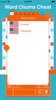 word chums cheat & helper iphone screenshot 2