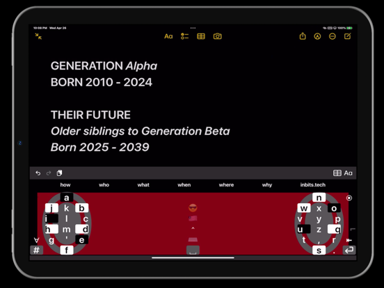 Screenshot #4 pour keyStack ® Keyboard 2