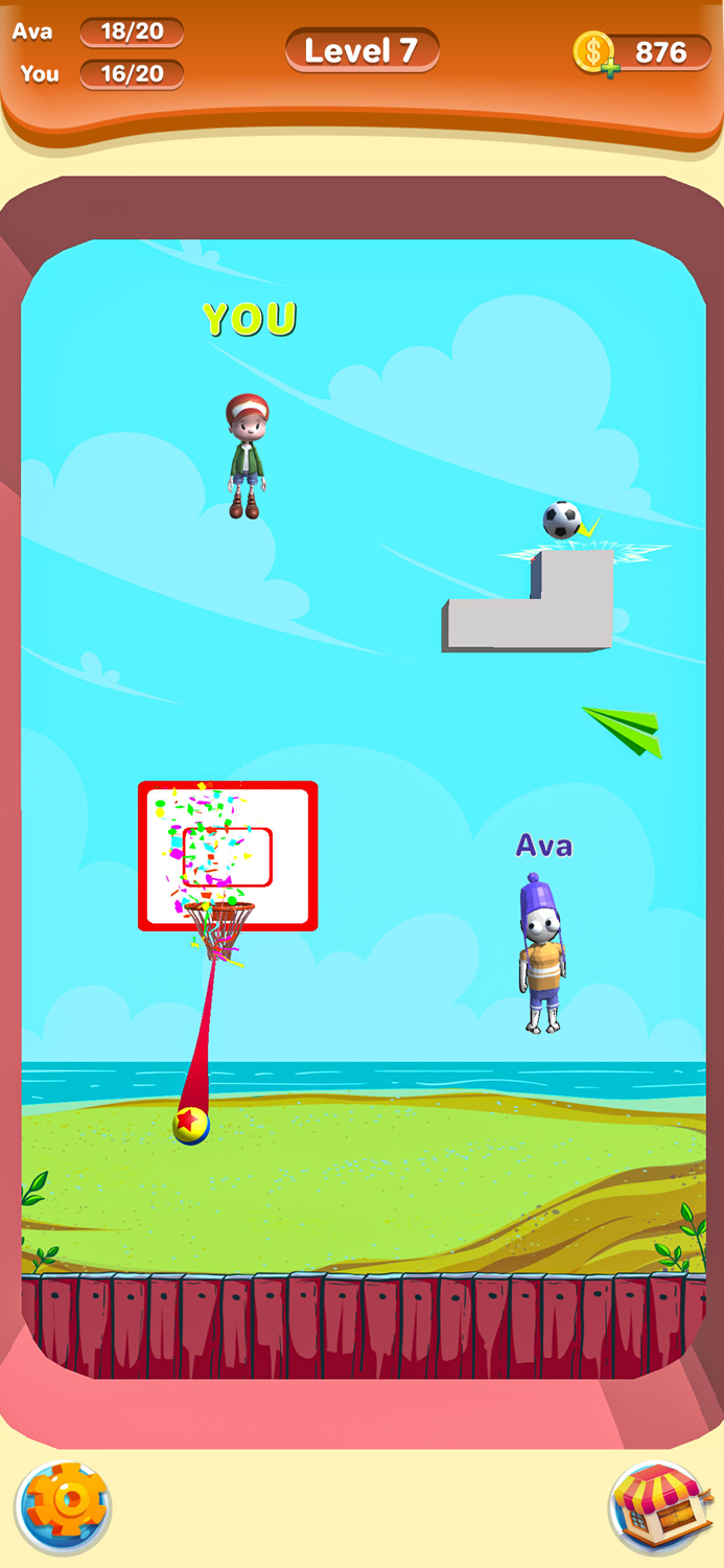 Basketball Battle - Score Big