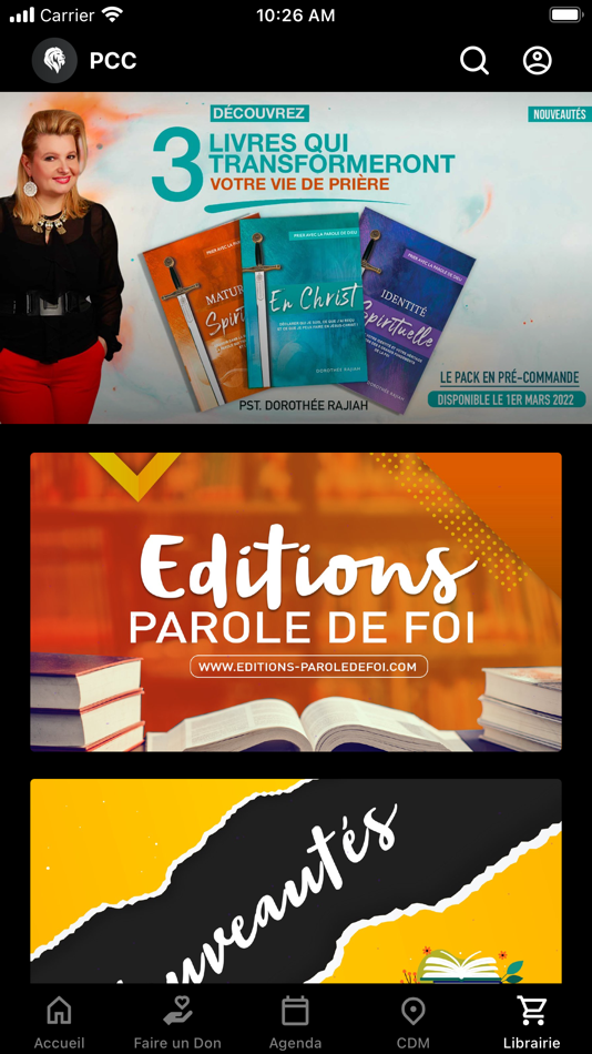 #5. Paris Centre Chretien (iOS) 由: PARIS CENTRE CHRETIEN FR