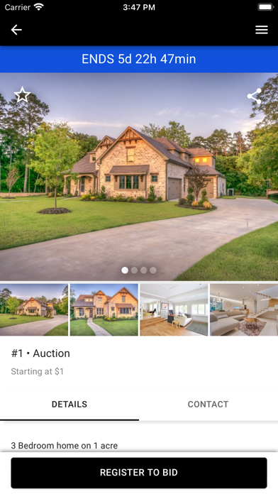 Woodruff Realty & Auction Screenshot