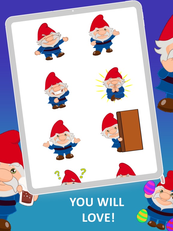 Screenshot #5 pour Hysterical Happy Gnome Emojis