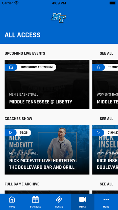 Blue Raiders Screenshot