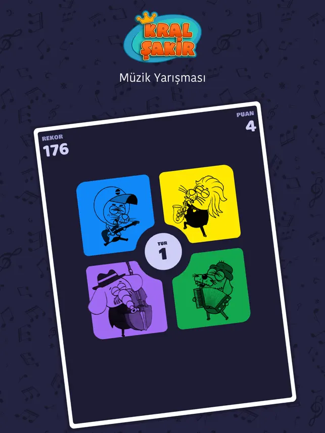 Kral Şakir - Müzik Yarışmas‪ı‬4+_1