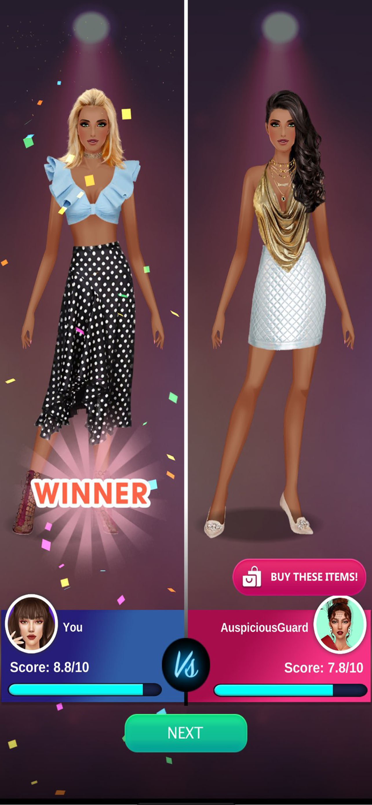 Dress Up Game: Fashion Show
