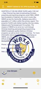 WBXR AM1140 & FM101.3 Radio screenshot #4 for iPhone