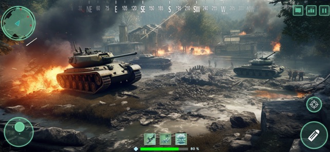 ألعاب حرب الدبابات العالمية على App Store