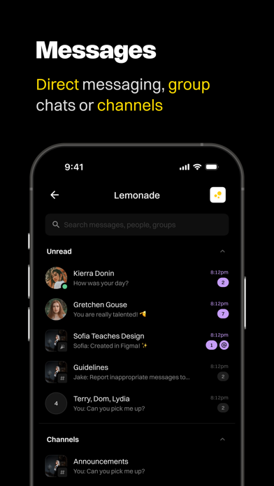 Lemonade Social Screenshot