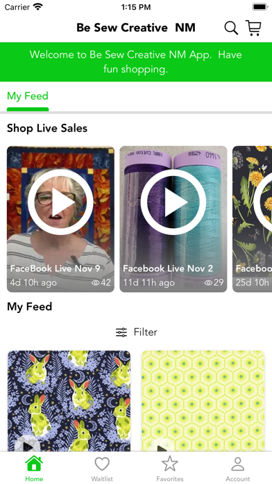Be Sew Creative  NM Screenshot