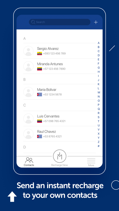 MobileRecharge: Top up mobiles Screenshot
