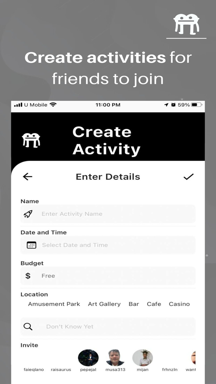 Buds - Groups Plans and Friends