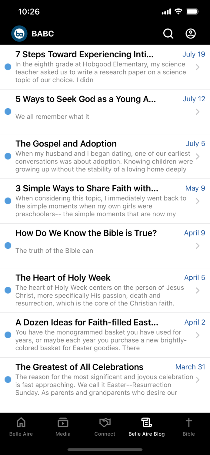 Belle Aire Baptist Church