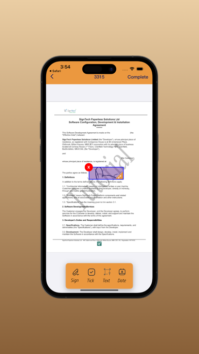 Screenshot #2 pour AdoSign