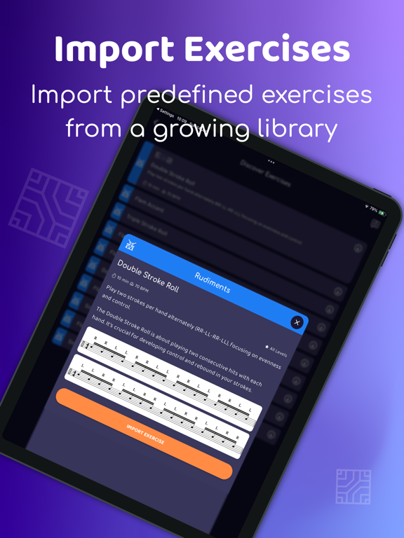 Drum Practice App: Drumbitious iPad screenshot 7 - Music app