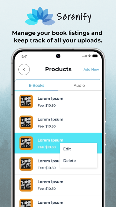 Serenify Doctor iPhone screenshot 4 - Medical app