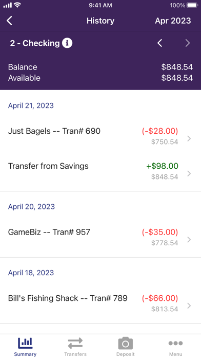 Loudoun Credit Union Screenshot