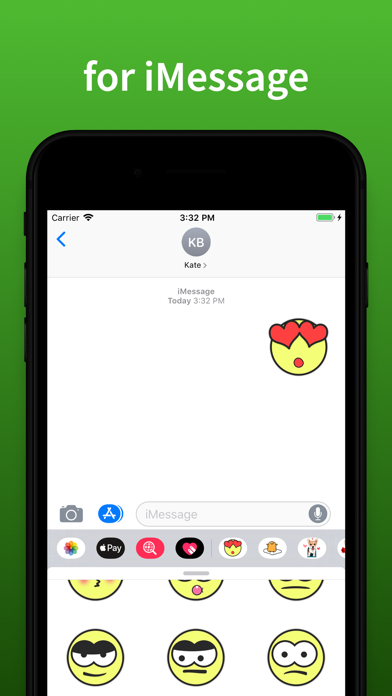 Screenshot #3 pour Emoji e stickers pour iMessage